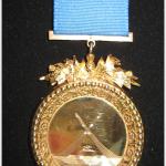 Vassie Medal Back